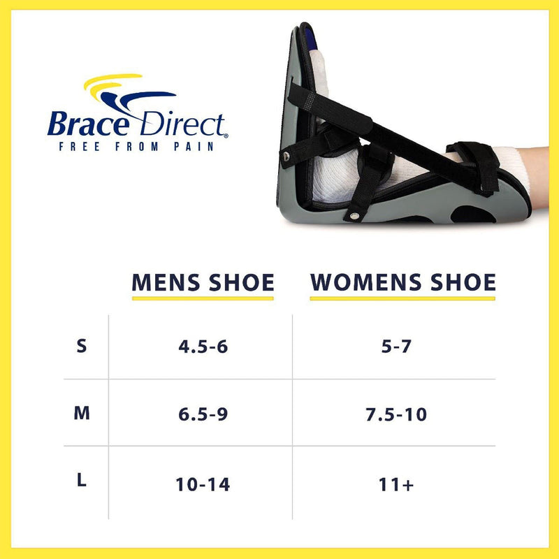 [Australia] - Plantar Fasciitis Posterior Night Stretch Flexion Splint- Foot Heel Pain Relief, Plantar Fasciitis, Achilles Tendonitis for Men and Women Sleeping Brace by Brace Direct S 