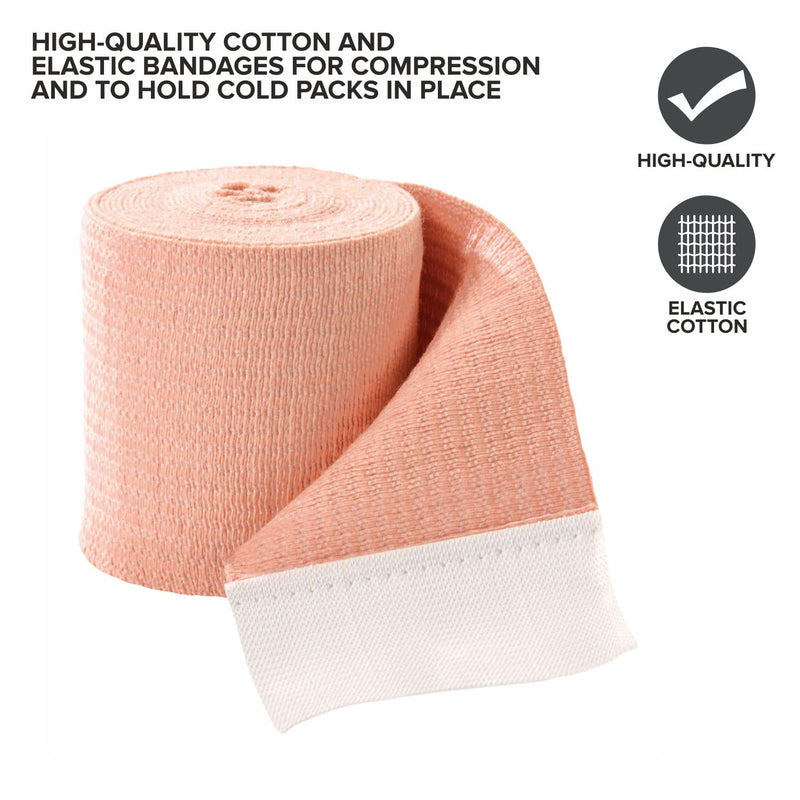 [Australia] - Mueller 2" x 5.3 ft Elastic Bandages, cotton and elastic, reusable 