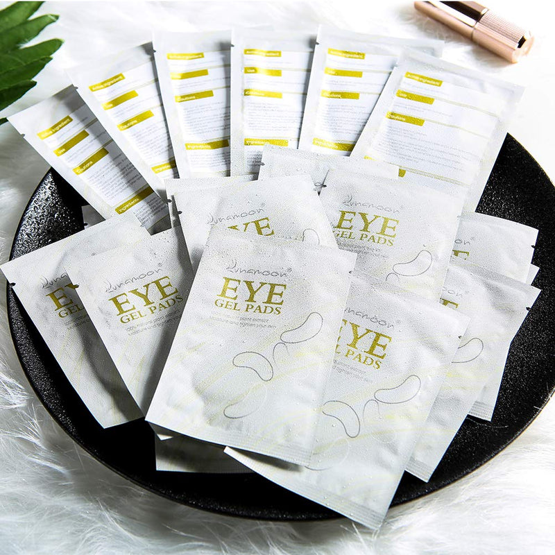 [Australia] - Lunamoon Eye Lash Extension Pads 100 pairs Under Eye Pads for Lash Extensions Lint Free Lash Pads Extension Eye Pads 