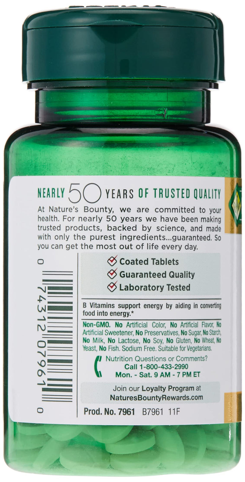 [Australia] - Biotin by Nature's Bounty, Vitamin Supplement, Supports Metabolism for Cellular Energy and Healthy Hair, Skin, and Nails, 1000 mcg, 100 Tablets 