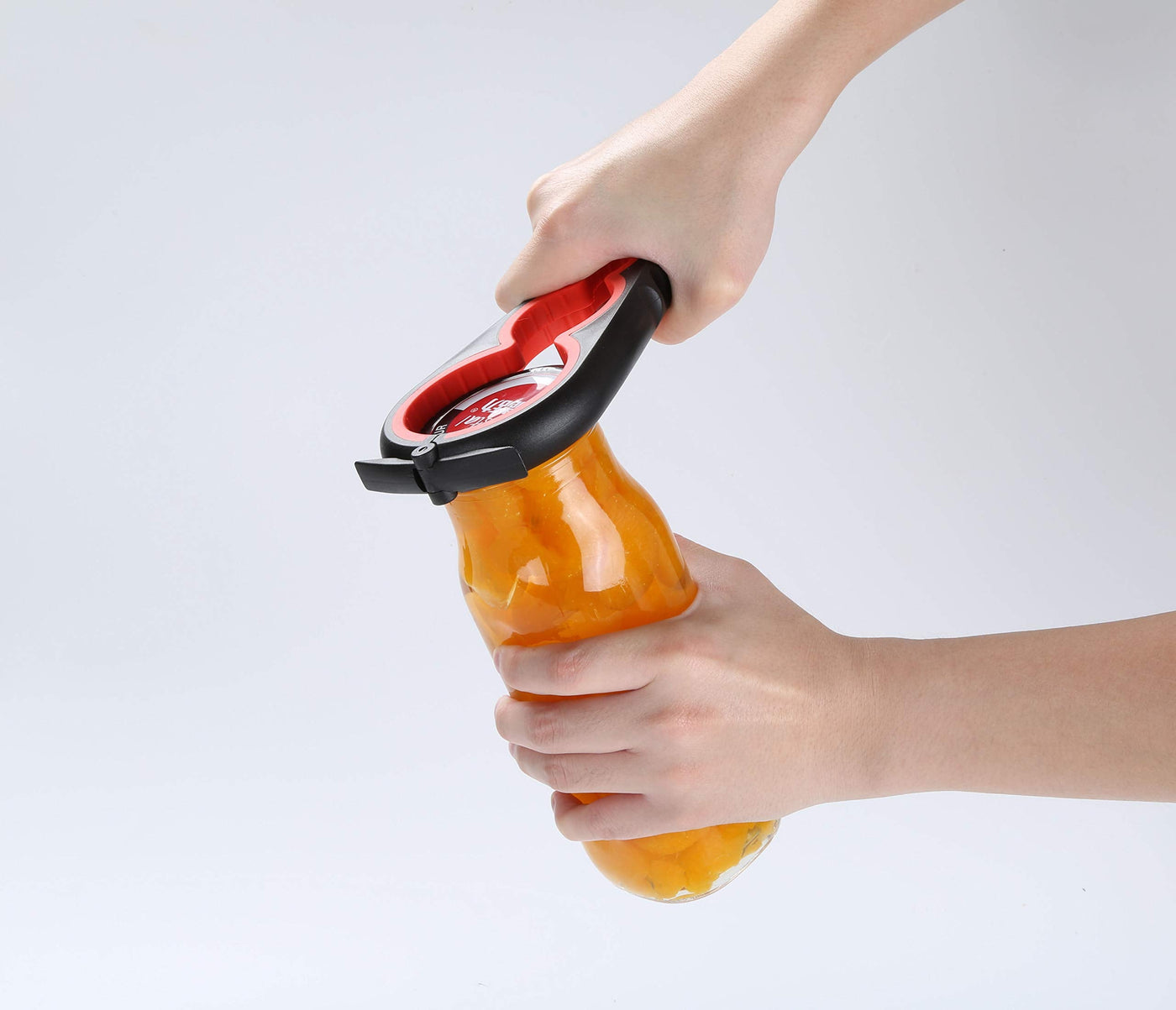 Otstar Jar Opener Bottle Opener and Ring Pull Can Opener for Weak Hands Arthritis Hands, Elderly and Children