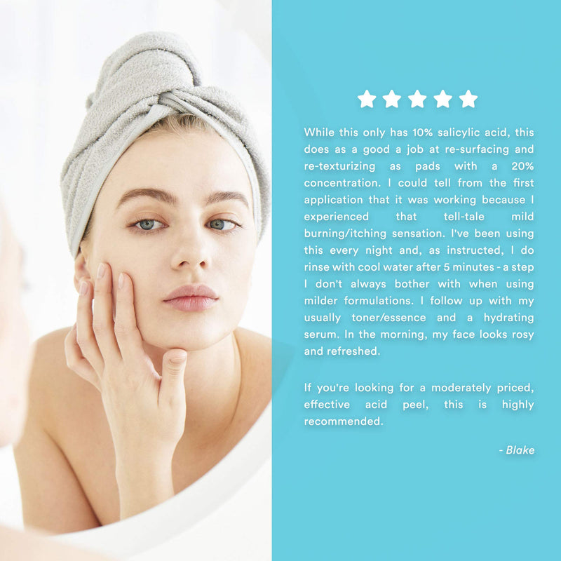 [Australia] - Salicylic 10% Gel Peel, Breakout and Pore Minimizer and Cleanser, 15-30 Full Facial Chemical Peels, 1 fl oz. e, 30 mL – Perfect Image 