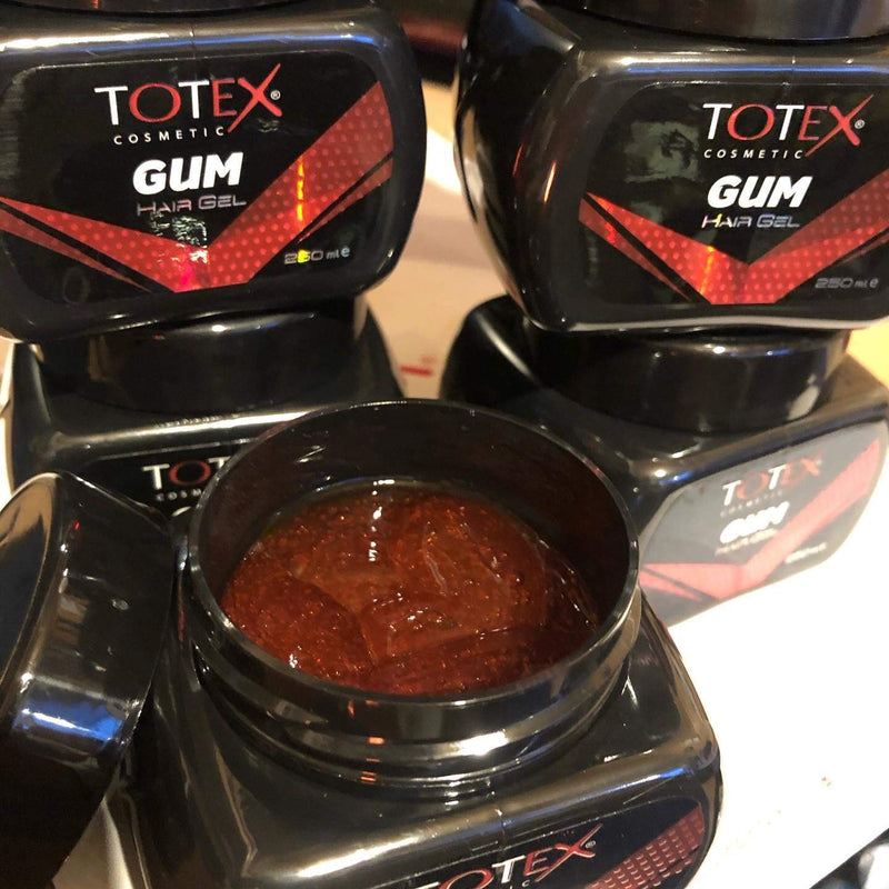 [Australia] - Totex Hair Styling Gum Gel Gummy Hair Gel Ultra Strong Edge Control For Men & Woman 250ml 