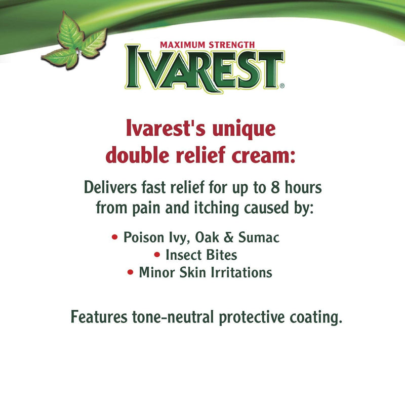 [Australia] - Ivarest Anti-Itch Cream, Maximum Strength, Medicated, 2 Ounce 2 Ounce (Pack of 1) 