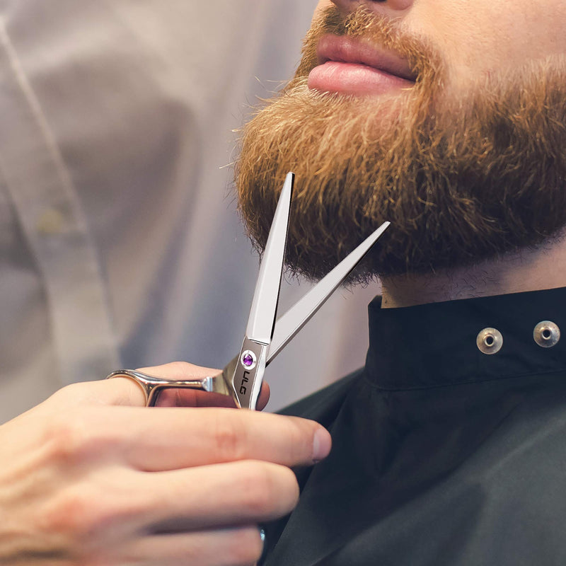 [Australia] - Hair Cutting Scissors Haircut Shears ULG Professional Barber Hair Trimming Razor Edge Scissor Japanese Stainless Steel 6.5 inch for Hairdressing, Home Salon 