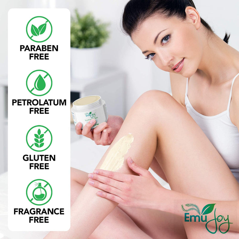 [Australia] - Soothe My Skin Cream for Sensitive Skin - Eczema Cream Psoriasis Atopic Dermatitis Lichen Sclerosus. Emu Oil Cream with Only Natural Ingredients 