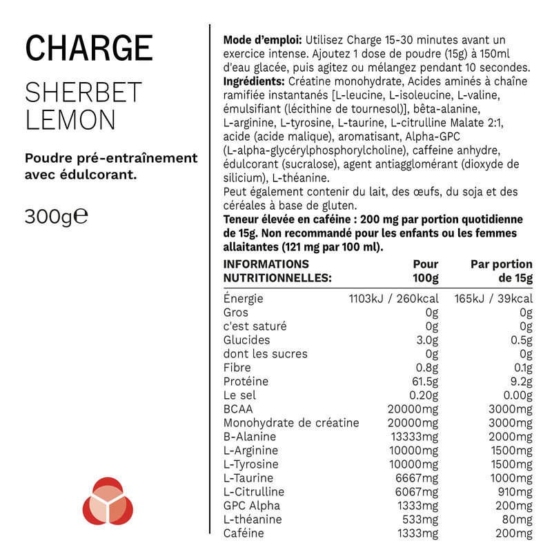 [Australia] - PhD, High Stimulant, Preworkout with added Creatine to Charge your Workouts, Sherbert Lemon Flavour, 300g 