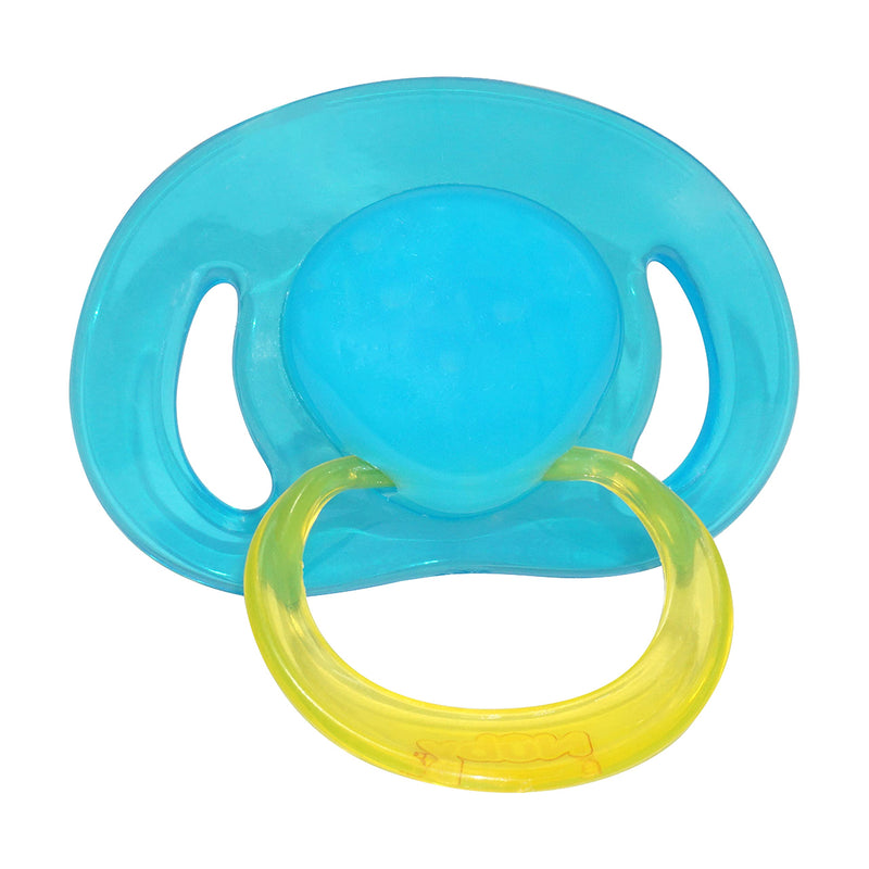 [Australia] - 2Pcs Set of Silicone Orthodontic Dummies with Soft nubs for Newborn Babies BPA-Free and Non-Toxic Suitable for Babies 6-36 Months (Blue) Blue 