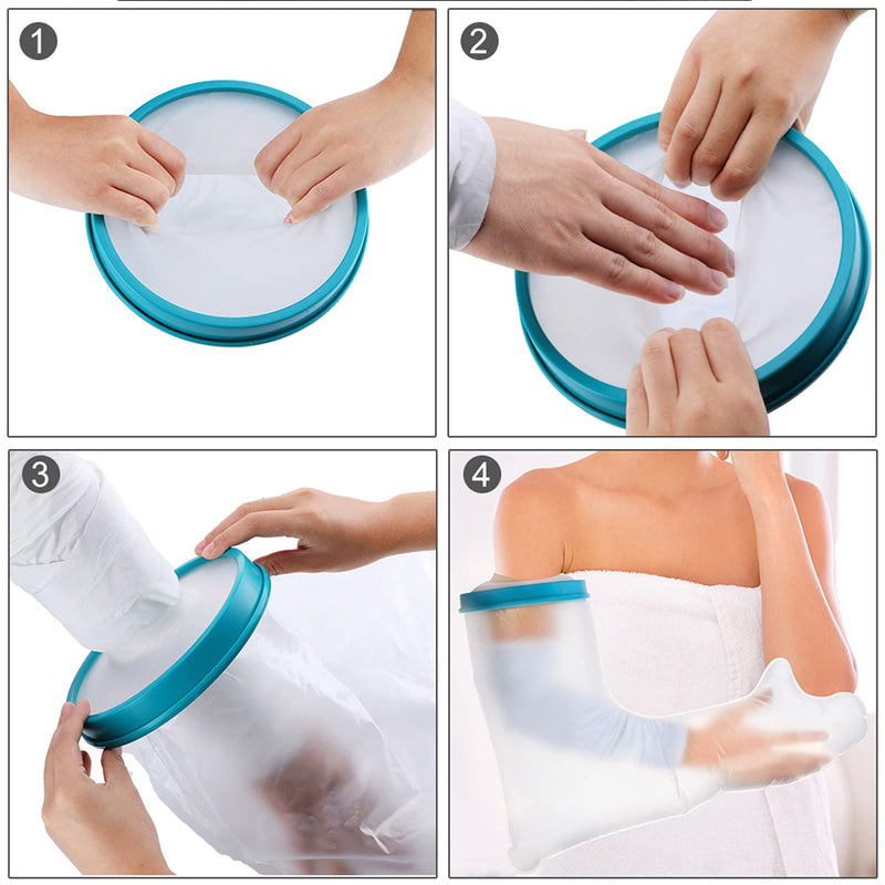 [Australia] - Arm Sling，Waterproof Cast Cover For Shower & Bath - Adult Arm. Reusable 100% Sealed Water Protector Keeps - The Leisure Products You Need Recently At Home 