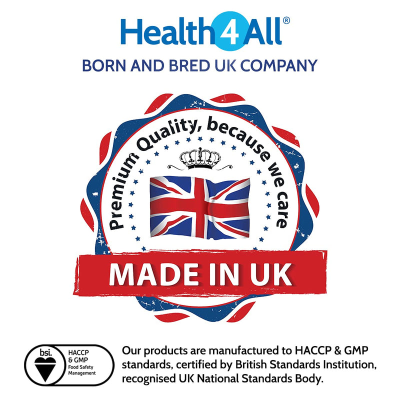 [Australia] - Desiccated Beef Liver 750mg 120 Capsules (V) (not Tablets) Purest- No additives. Non-defatted Natural Source of readily absorbable Vitamins and Minerals. Made in The UK by Health4All 120 Count (Pack of 1) 