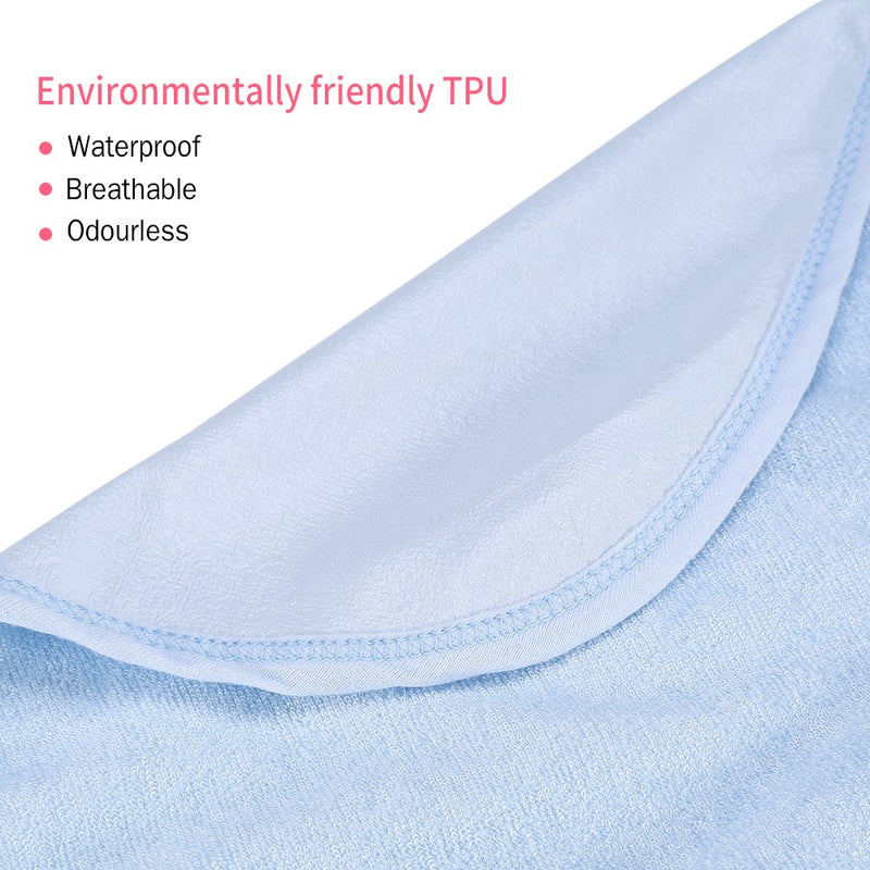 [Australia] - Boquite Adult Bib, 12 x 16inch Waterproof Adult Elder Mealtime Bib Washable Dinning Aid Clothes Protector 