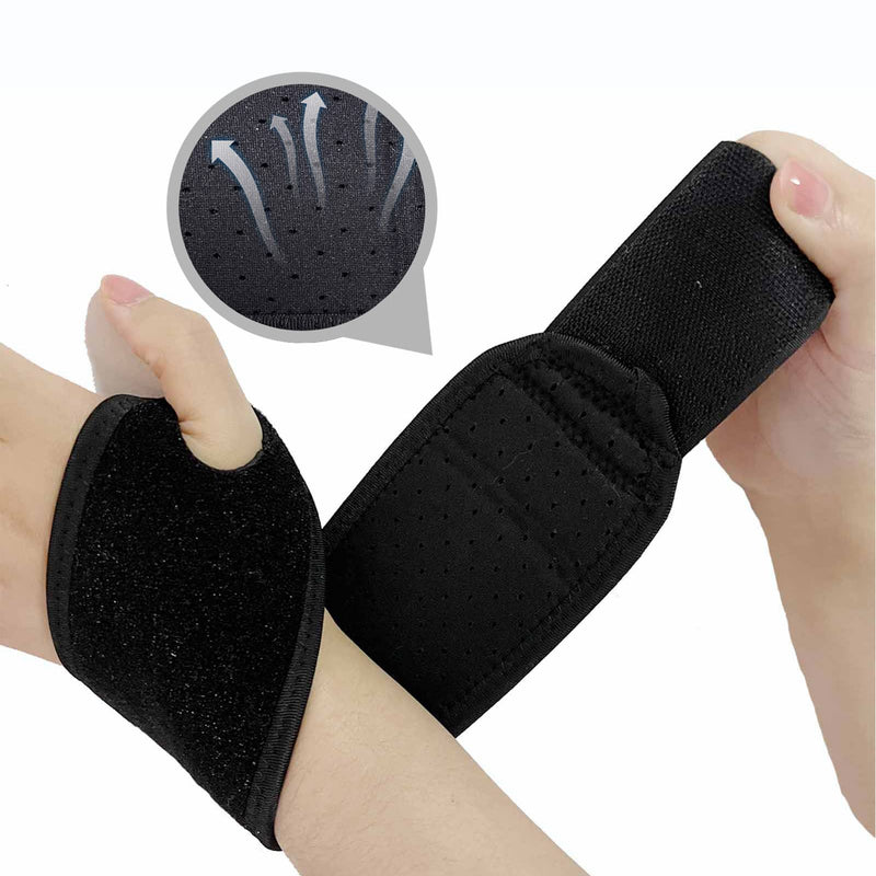 [Australia] - Wrist Brace Wrist Wraps Carpal Tunnel Wrist Brace, Adjustable Wrist Strap Wrist Brace Compression Wrist support for Sports Protecting/Tendonitis Pain Relief/Carpal Tunnel/Arthritis-Right & Left 