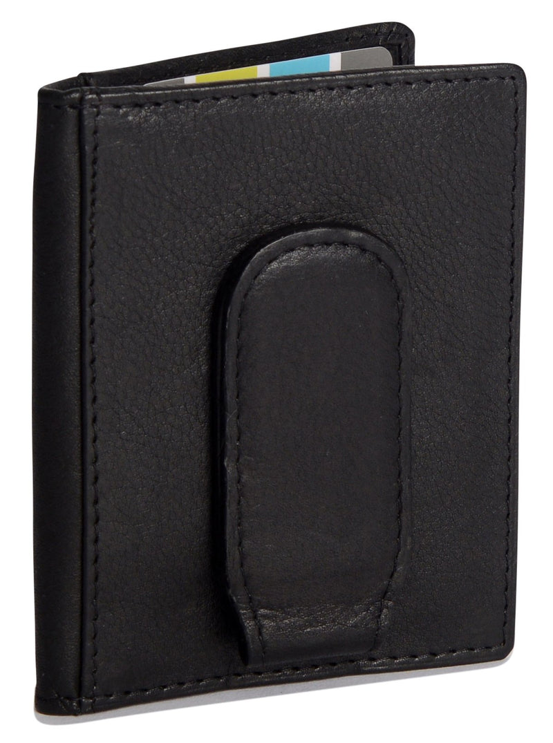 [Australia] - SADDLER Mens Genuine Leather Front Pocket Money Clip Card Holder | Slim Credit Card Case | Gift Boxed 