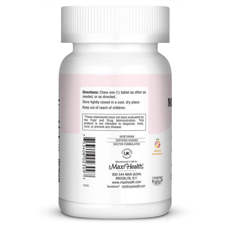 [Australia] - Maxi Health Chewable Digest - Natural Digestive Enzymes - Quick Acting - 90 Chewies - Kosher (MD) 