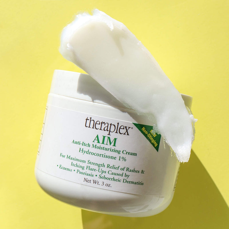 [Australia] - Theraplex AIM - Anti-Itch Moisturizing Cream (3 oz) - Non-stinging, Relieves Itching, Rashes, Flare Ups - Helps Repair & Restore the Skin's Natural Protective Barrier 