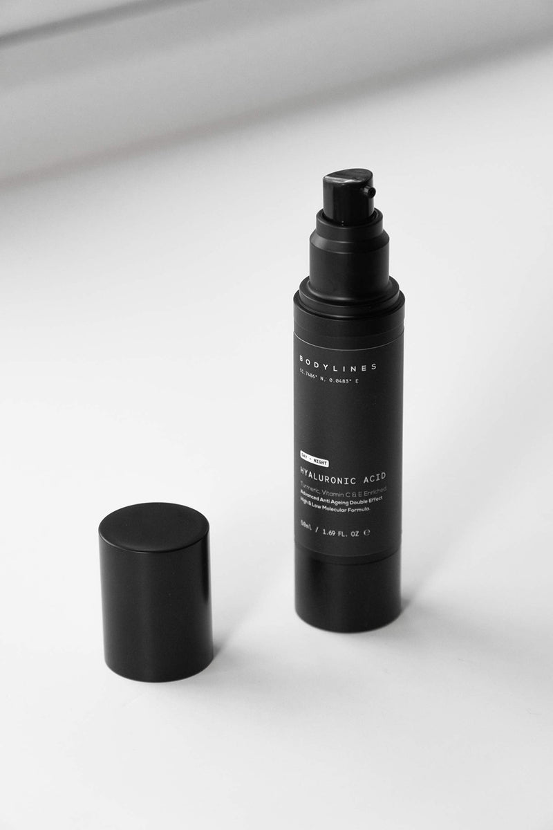 [Australia] - Bodylines Hyaluronic Acid Serum 50ml with 20% Vitamin C, 5% Vitamin E, Ferulic Acid & Turmeric 100% Vegan 