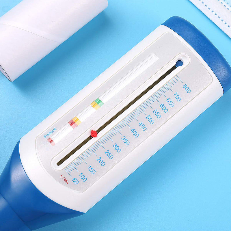 [Australia] - ULTECHNOVO Protable Personal Spirometer Peak Flow - Expiratory Flow Meter - Spirometry Lung Function Recovery Training Device - Breathing Function Monitor for Adult 