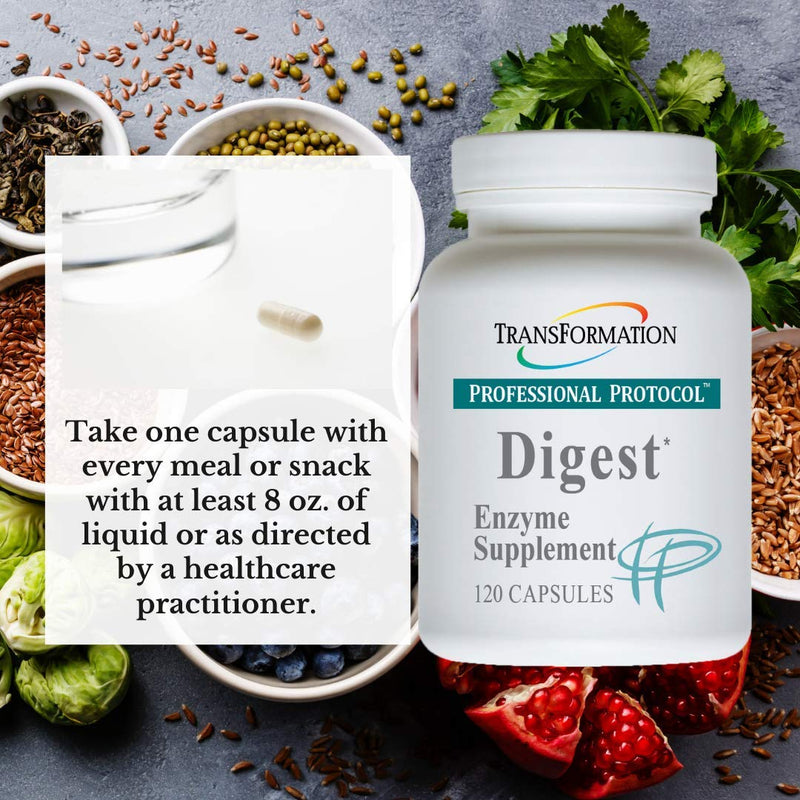 [Australia] - Transformation Enzyme - Digest* Capsules- Supports Overall Digestive and Immune System Health, - Aids The Digestion of Lipids to Enhance The Performance of The Pancreas and Liver, (90) 90 
