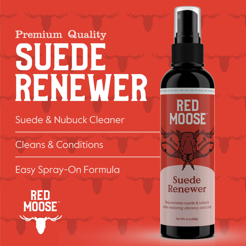 [Australia] - Suede Cleaner - Suede Shoe Cleaner and Boot Care Repair Spray - Red Moose 