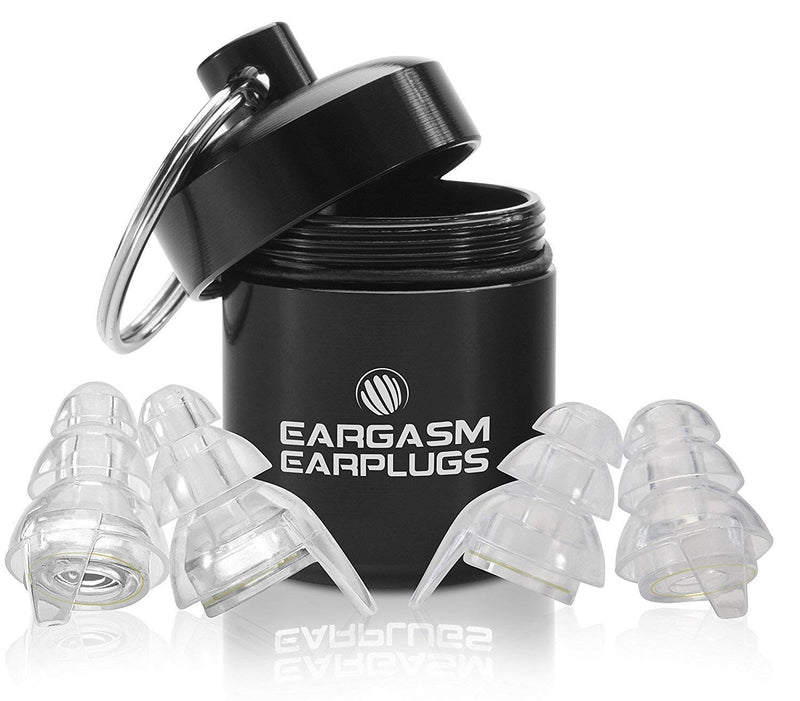 [Australia] - Eargasm High Fidelity Earplugs for Concerts Musicians Motorcycles Noise Sensitivity Conditions and More - Transparent Edition 