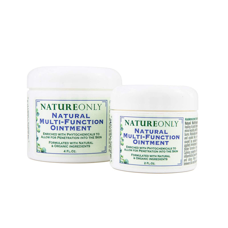 [Australia] - Nature Only Natural Multi-Function Ointment, 2 oz, Enriched with phytochemicals to Allow for Penetration into Skin, Formulated with Natural & Organic Ingredients 2.0 