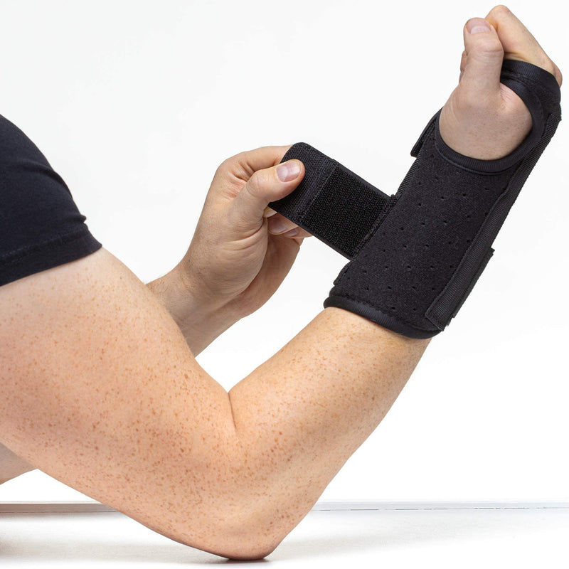 [Australia] - Carpal Tunnel Wrist Brace Support and Metal Splint Stabilizer [Single] - Helps Relieve Tendinitis Arthritis Carpal Tunnel Pain - Reduces Recovery Time for Men Women - Left Wrist Brace (L/XL) Left Hand Large/X-Large (Pack of 1) 