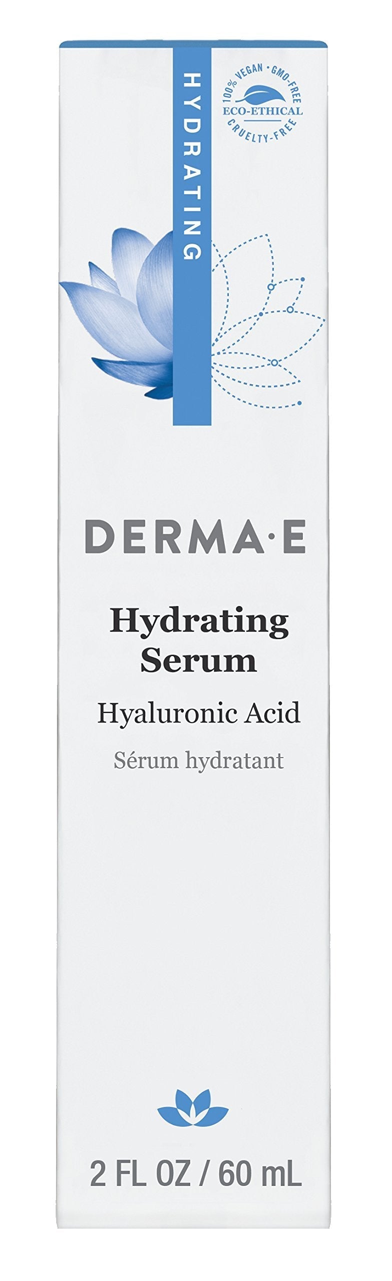 [Australia] - DERMA E Hydrating Serum with Hyaluronic Acid 2 oz 