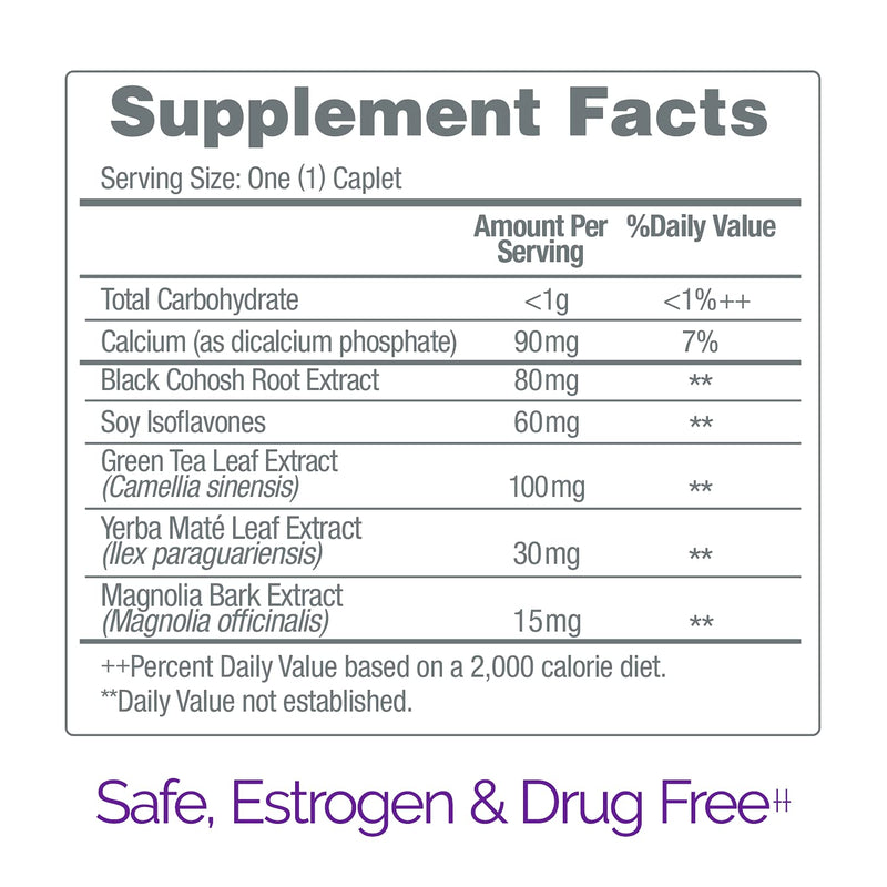 [Australia] - Estroven Stress Relief & Energy Boost for Menopause Relief, Helps Reduce Hot Flashes and Night Sweats, Stress Management Support*, 28 Count Stress Relief & Enegy Boost 
