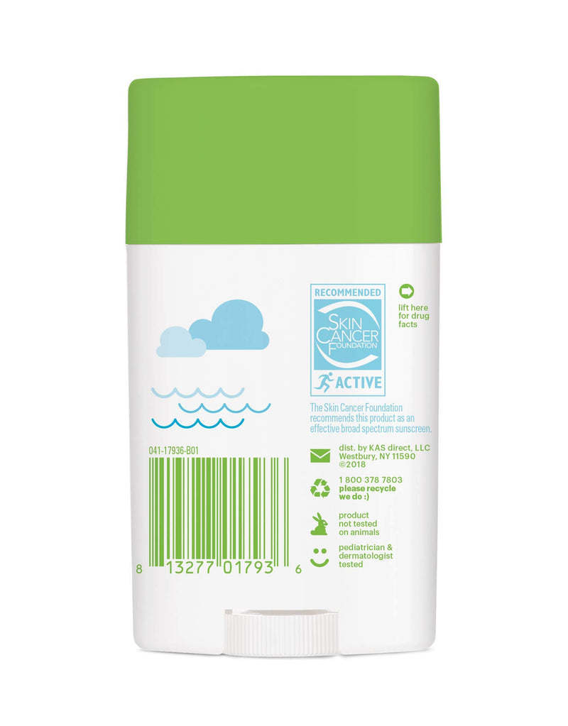 [Australia] - Babyganics SPF 50 Travel Size Kids Sunscreen Stick UVA UVB Protection | Water & Sweat Resistant |Non Allergenic, 2 Pack (1.6 Ounce) 2 Pack (1.6 Ounce) 