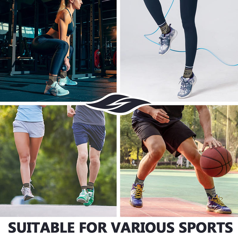 [Australia] - Copper Ankle Brace Support for Men & Women (Pair), Best Ankle Compression Sleeve Socks for Plantar Fasciitis, Sprained Ankle, Achilles Tendon, Pain Relief, Recovery, Sports Medium (Pack of 2) 