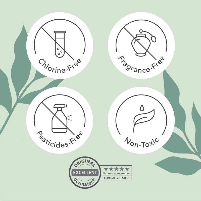 [Australia] - Rael Certified Organic Panty Liners - Chlorine Free, Unscented Pantiliners (Regular, 44 Count) 44 Count (Pack of 1) 