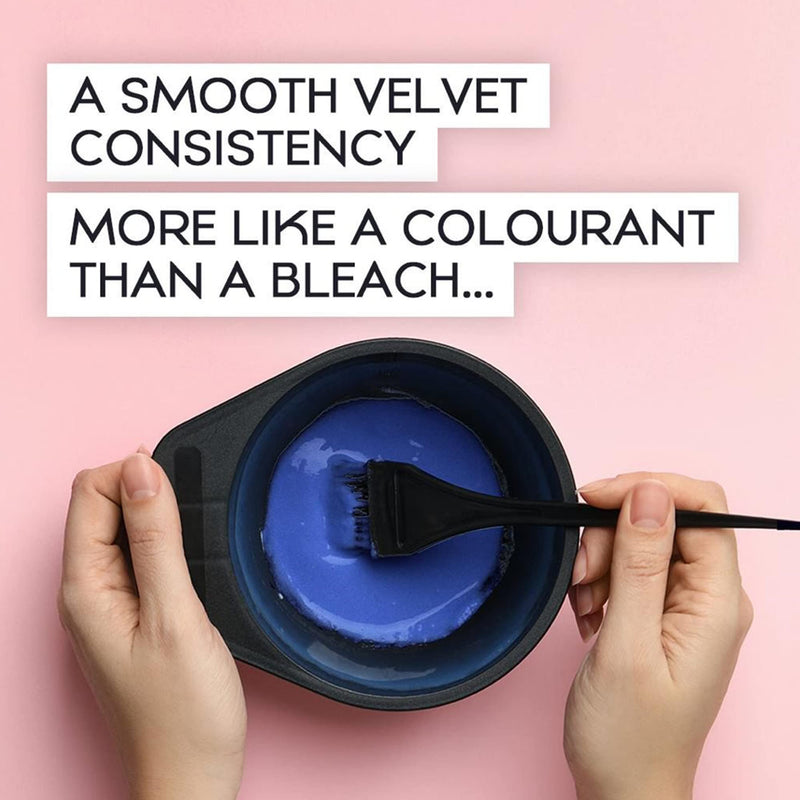[Australia] - Professional Hair Bleach, Blonde by Choice Blue Velvet, Premium Hair Lightener, 9 Levels Of Lift, Inbuilt Blonde Toner, Perfect Bleach Hair Dye for Root Touch up, Highlights, Balayage, Ombre (100g) 100 g (Pack of 1) 