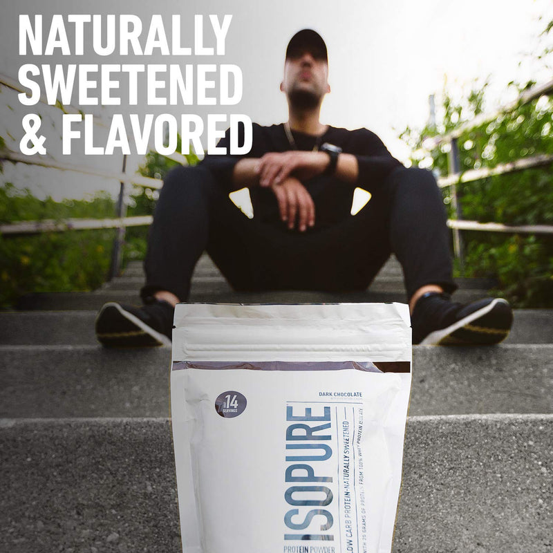 [Australia] - Isopure Protein Powder, Whey Protein Isolate Powder, 25g Protein, Low Carb & Keto Friendly, Naturally Sweetened & Flavored, Flavor: Tahitian Vanilla, 1 Pound 1 Pound (Pack of 1) 