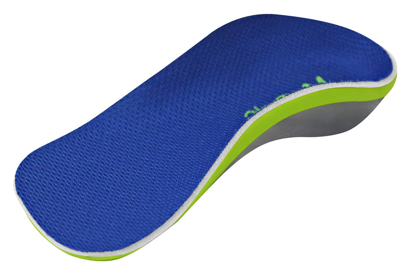 [Australia] - KidSole 3/4 Reinforced High Arch Support Children's Orthotic Insole. Slim Profile & Strong Support with Memory Foam Soft Top. KidSole Arch Alien (US Kids Size 4-7.5) US Kids Size 4-7.5 