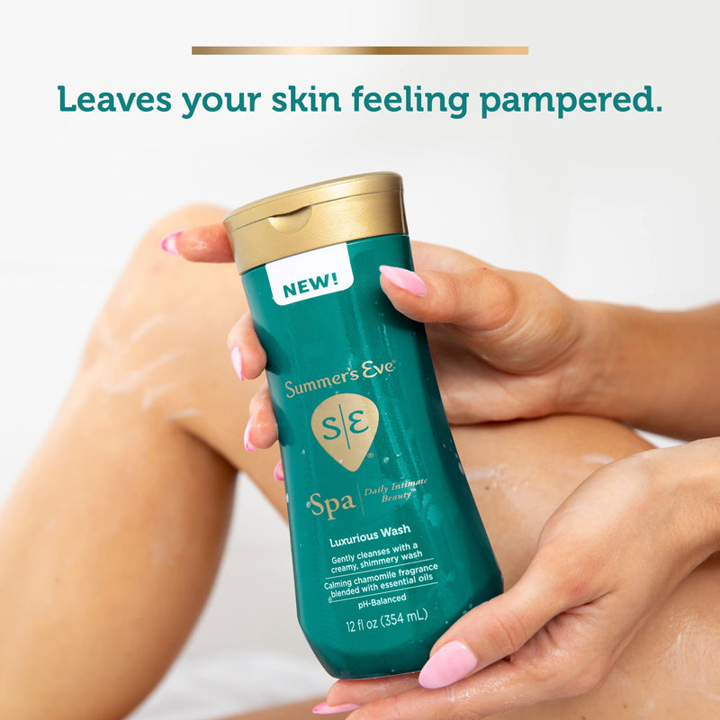[Australia] - Summer's Eve Spa Daily Intimate Wash, Luxurious Cleansing Feminine Wash, 12oz 12 Fl Oz (Pack of 1) 