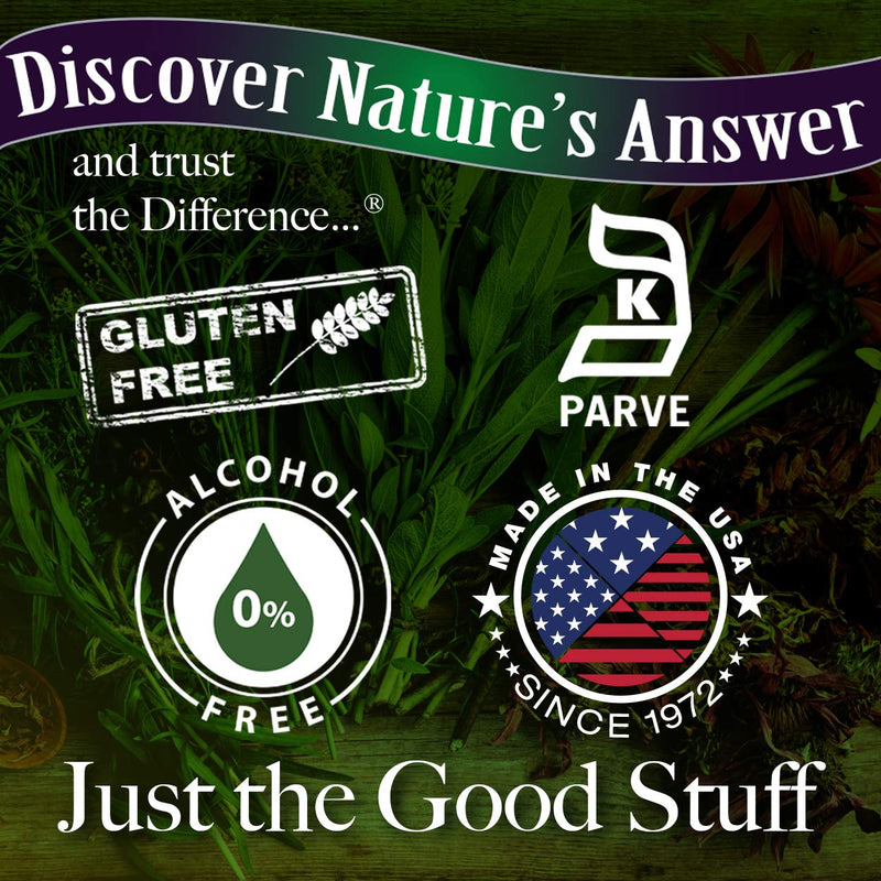 [Australia] - Nature's Answer Nettle Leaf Extract | Concentrated Dark Green Nettle Leaf Herbal Supplement | Non-GMO, Kosher, Gluten-Free, & Alcohol-Free 1oz 