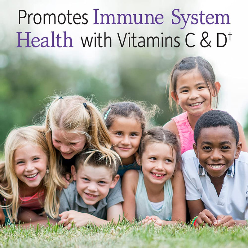 [Australia] - Garden of Life Dr. Formulated Probiotics Organic Kids+ Plus Vitamin C & D - Berry Cherry - Gluten, Dairy & Soy Free Immune & Digestive Health Supplement, No Added Sugar, 30 Chewables (Shelf Stable) 