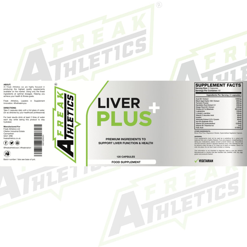 [Australia] - Liver Plus+ Liver Support Supplement - Liver Complex Including 15x Natural Active Ingredients - Premium Liver Support UK Made 