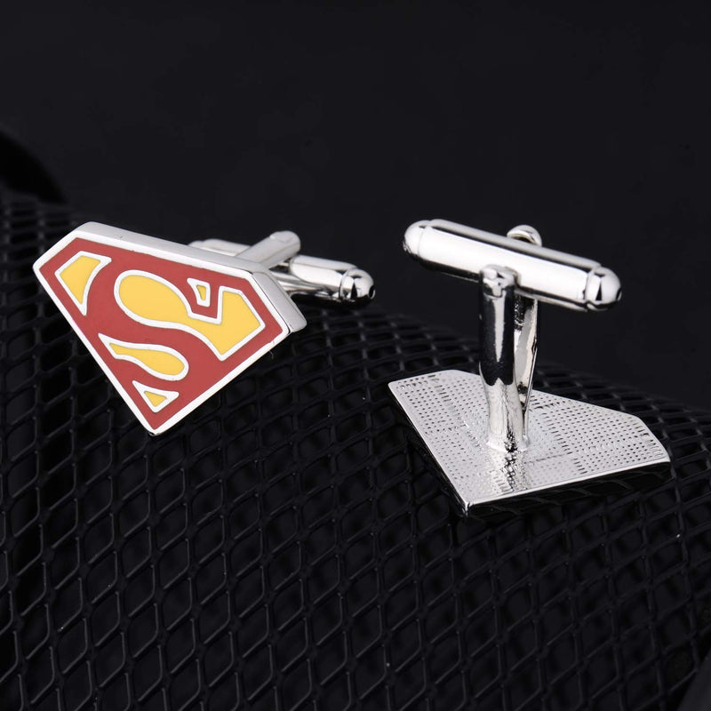 [Australia] - Zealmer 316L Stainless Steel Cufflinks Shirt Studs Business Wedding Gifts for Men #002 