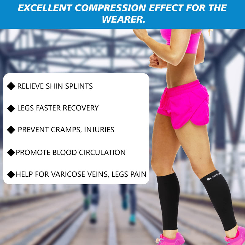 [Australia] - XXXL Wide Plus Size Calf Compression Sleeves for Women & Men, 3XL Wide Calf Leg Compression Sleeve or Shin Splints Leg Pain Relief Support, Swelling, Travel XXX-Large 