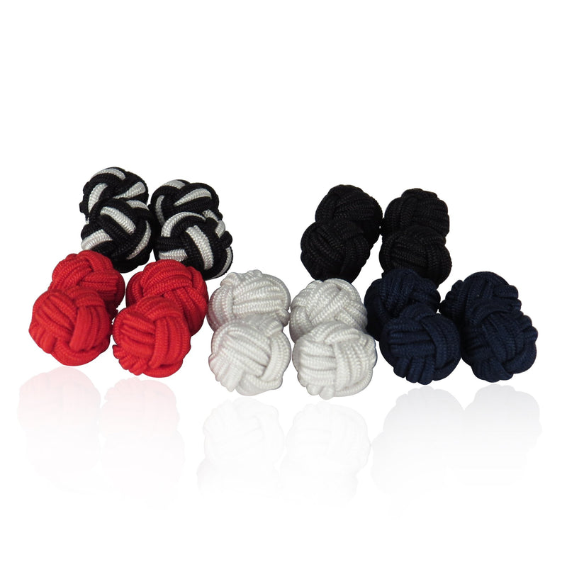 [Australia] - Cuff-Daddy Silk Knot Cufflinks Gift Set - 5 Pairs 