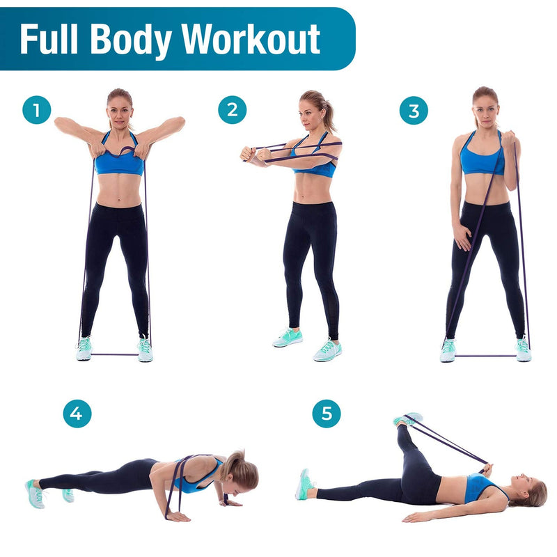 [Australia] - Beenax Resistance Bands Pull Up Assist Bands Set, 3 Pack - 3 Different Levels Workout Exercise Bands for CrossFit, Powerlifting, Muscle and Strength Training, Stretching, Mobility, Yoga - Men & Women 