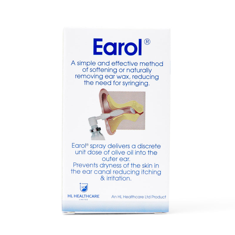 [Australia] - Earol | Olive Oil Ear Wax Removal Spray | Clinically Proven | Reduces Need for Syringing | Metered Dose | 1 Pack of 10ml Oil Spray Bottle 