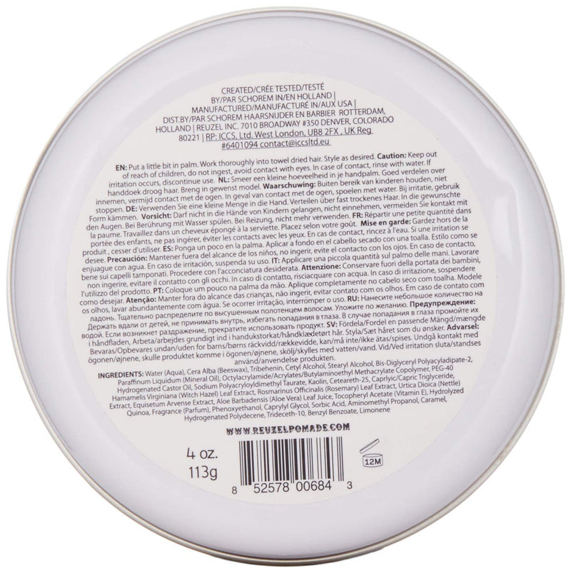 [Australia] - REUZEL Clay Matte Pomade 