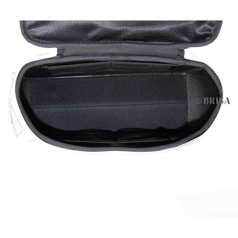 [Australia] - BRISA VW Collection - Volkswagen Samba Bus T1 Camper Van 3D Neoprene Universal Bag - Makeup, Travel, Cosmetic Bag (Neoprene/Polizei/Police) 