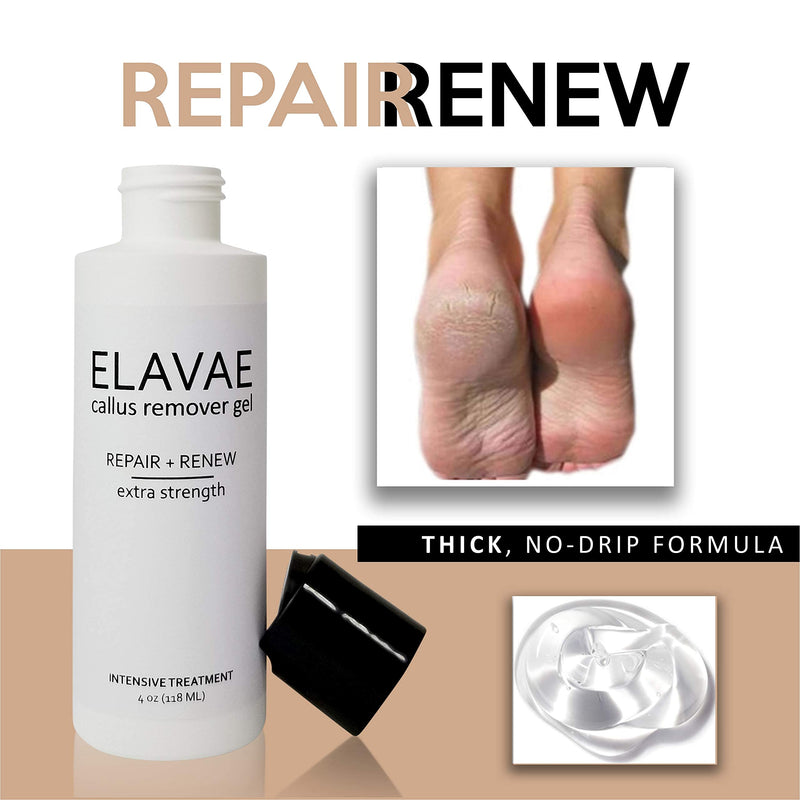[Australia] - Elavae Callus Remover Gel Extra Strength. Works well with foot scrubber, file, pumice stone and other favorite pedicure tools. Achieve foot spa professional results in minutes! 