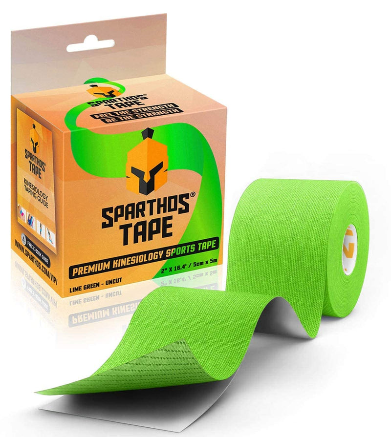 [Australia] - Sparthos Tape Color Bundle: Lime Green + Sunny Yellow + Forest Green [16.4 ft Uncut Rolls] 
