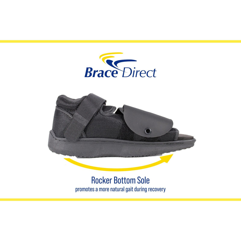 [Australia] - Squared Toe Post Op Shoe - Adjustable Medical Walking Shoe for Post Surgical or Operation Support, Broken Foot or Toe, Stress Fractures, Bunions, Hammer Toe for Left or Right Foot L3260 by Brace Align XS 