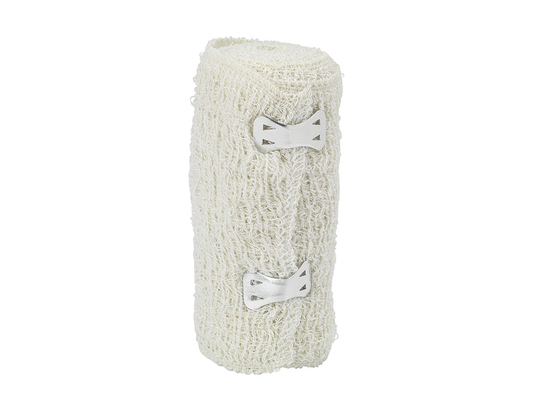 [Australia] - HypaBand Crepe Cotton Bandages 10cm x 4.5m - Pack of 6 Single 10 cm x 4.5 m (Pack of 6) 