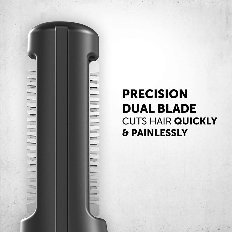 [Australia] - Wahl Precision, Ear, Nose and Eyebrow Trimmer, Precision Dual Blade, Vertical Trimming Head, Fully Washable Trimmers, 4 Trimming Lengths, Battery Operated 